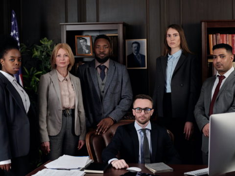 lawyer attorney team